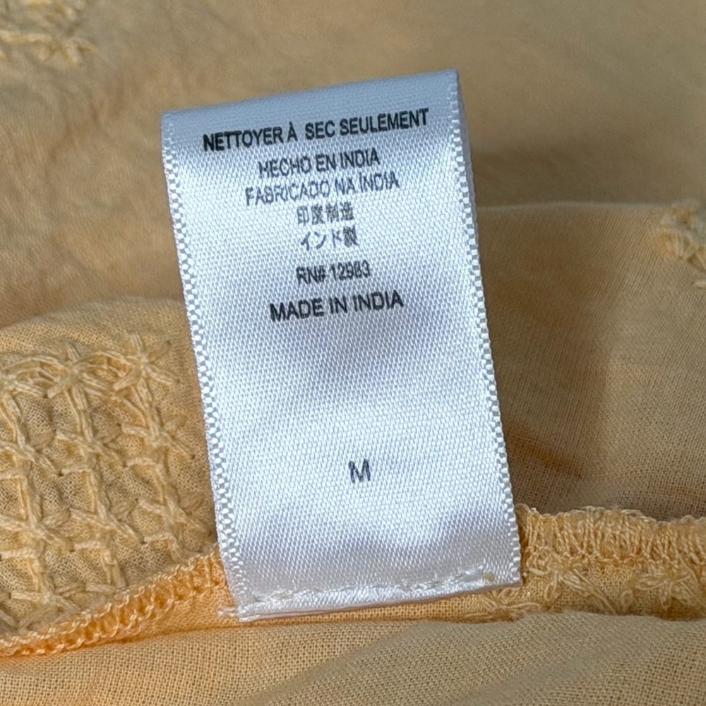 Jen's Pirate Booty Yellow Ombré Maxi Dress Star Sign Embellished Ruffle Sleeve - Picture 7 of 7
